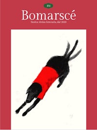 the cover of the bomarse magazine with an image of a dog in a red sweater